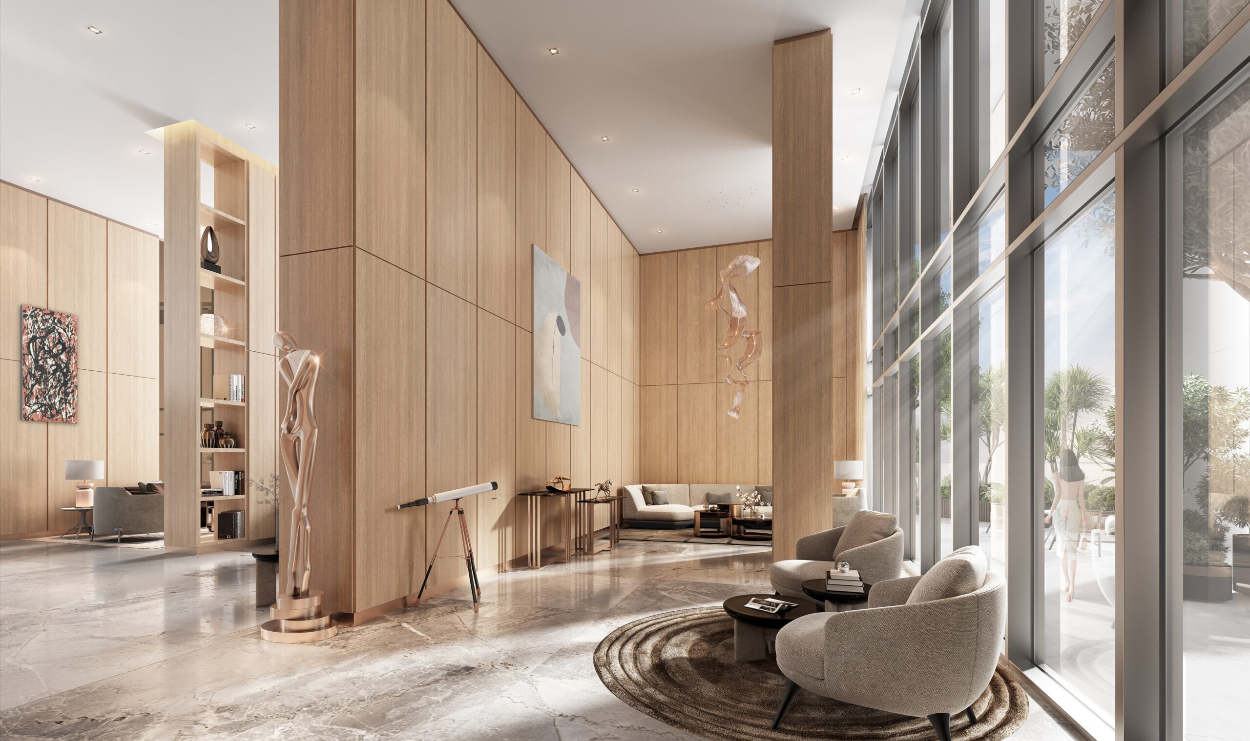 Skyscape Altius – sky lounge met panoramisch uitzicht over Dubai